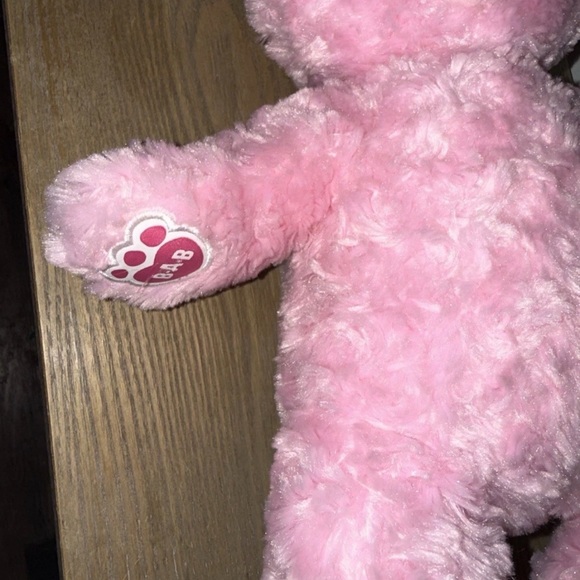 Build a Bear Pink Teddy Bear Plush Toy - Picture 6 of 10